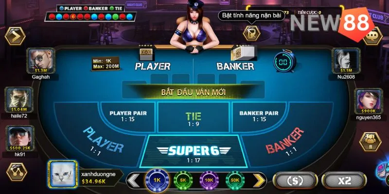 Chiến thuật và kinh nghiệm chơi Baccarat new88 mới 2025 Chiến thuật gấp thếp phát huy hiệu quả khi chơi Baccarat