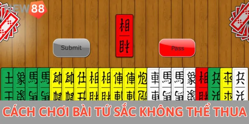 Cách chơi bài tứ sắc không thể thua 